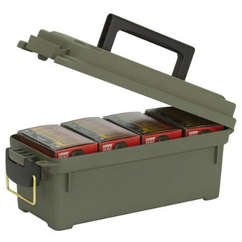 Shell Box 4 Boxes Ammo Box 13.62" x 5.6" x 5.6" Plastic Olive Drab